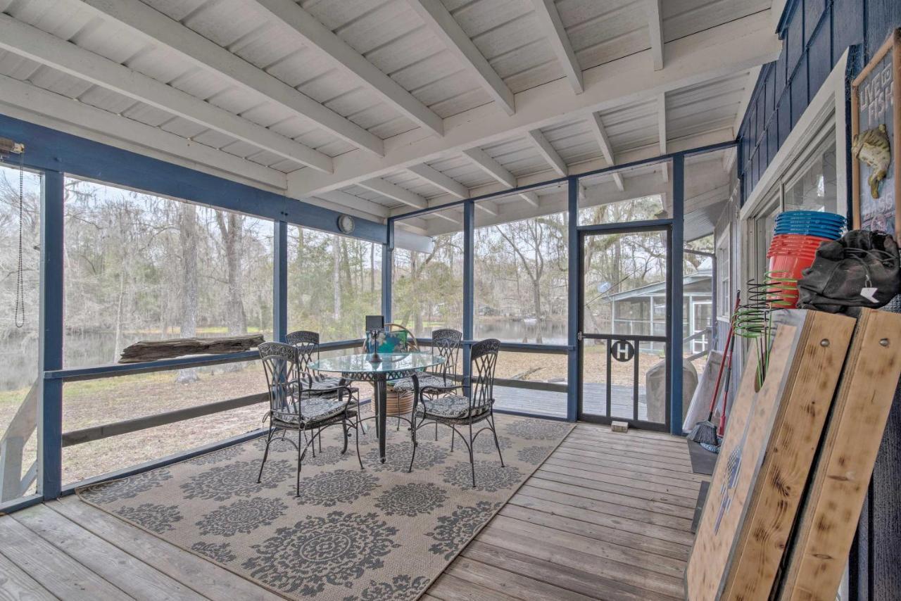 Unplugged Withlacoochee Riverfront Retreat! Bushnell Εξωτερικό φωτογραφία