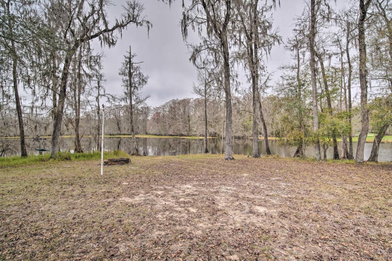 Unplugged Withlacoochee Riverfront Retreat! Bushnell Εξωτερικό φωτογραφία