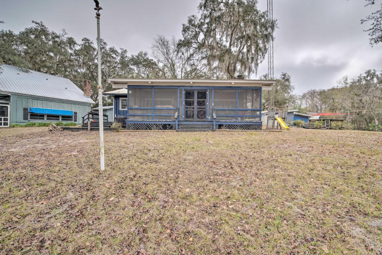 Unplugged Withlacoochee Riverfront Retreat! Bushnell Εξωτερικό φωτογραφία